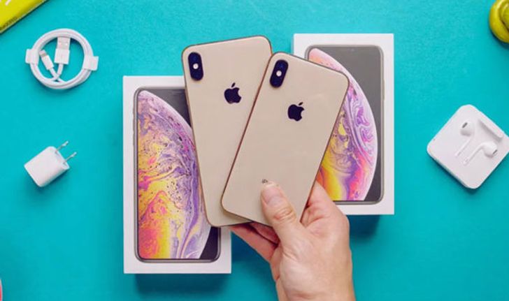 YouTuber แกะกล่องพรีวิว iPhone XS, iPhone XS Max สี Gold