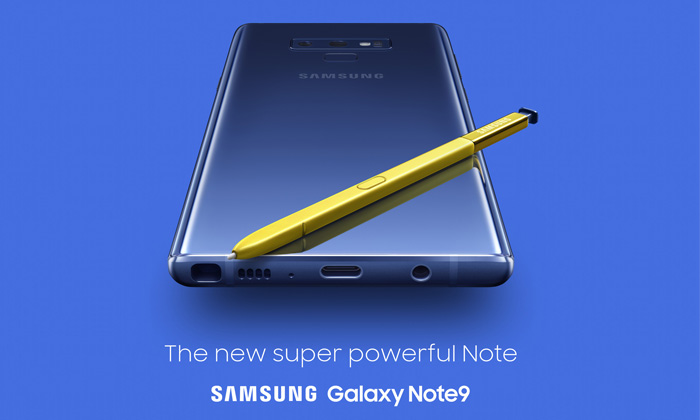 เผยราคา "Samsung Galaxy Note 9" ขนาด 512GB ราคาเครื่องเปล่า ทะลุ 4 หมื่นบาท