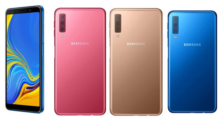 หลุดภาพจริง “Samsung Galaxy A7 2018” มือถือจอใหญ่พร้อมกล้องหลัง 3 ตัว ก่อนมีงานเปิดตัว