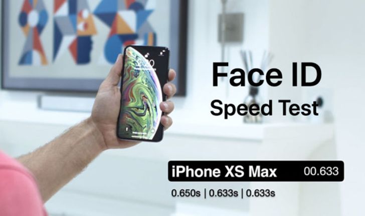 ผลทดสอบชี้ iPhone XS, iPhone XS Max สแกนหน้า (Face ID) เร็วกว่า iPhone X จริง แต่ไม่ได้เร็วขึ้นมาก