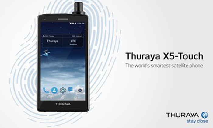 สมาร์ทโฟนระบบดาวเทียม “Thuraya X5-Touch”