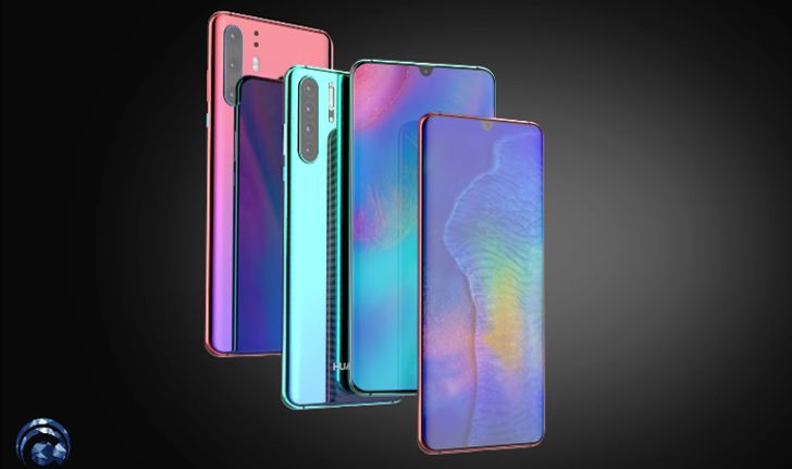 งามขนาด! คอนเซ็ปต์ดีไซน์ Huawei P30 Series จัดเต็มกล้อง 4 เลนส์