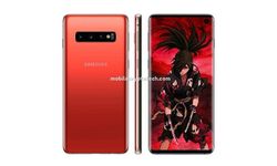 ชมภาพ “Samsung Galaxy S10” ที่มีสีน้ำเงิน และ แดงที่สวยสดงดงาม