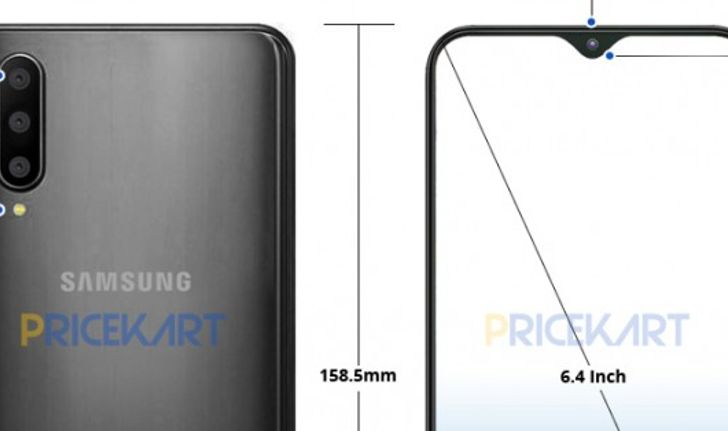 หลุดภาพเรนเดอร์ Samsung Galaxy A50 และสเปคเต็มทั้ง 3 รุ่น : ระดับกลาง สเปคโหดไม่แพ้เรือธง