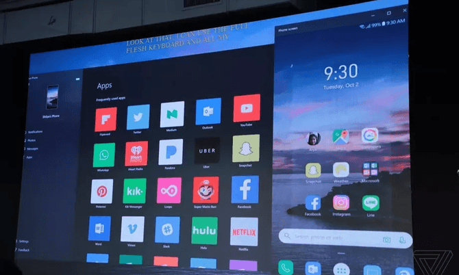 ส่งตรงจากมือถือ! Microsoft เปิดตัวต้นแบบ screen mirroring จาก Android สู่ PC