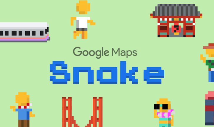 Google Maps อัพเดตใหม่ เพิ่มเกมงู “Snake” ให้เล่นบนแผนที่