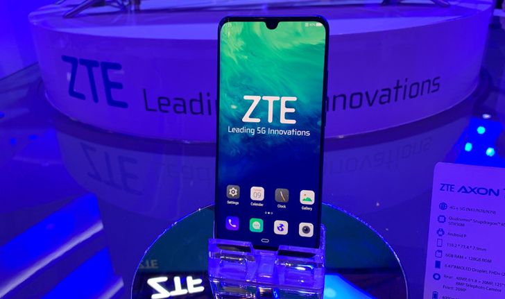 ZTE เปิดตัว Axon 10 Pro และ Axon 10 Pro 5G ที่ประเทศจีน  พร้อมจำหน่าย 7 พค นี้