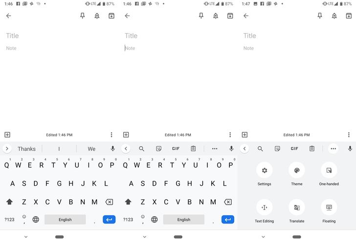 GBoard Google Keyboard