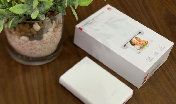 รีวิว Huawei Pocket Photo Printer เครื่องพิมพ์รูปขนาดพกพา ที่ใส่วิดีโอลงในรูปถ่ายได้