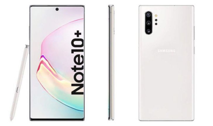 หลุดต่อเนื่องก่อนเปิดตัว : Samsung Galaxy Note 10+ สี Aura White ขาวใสสะอาดตา