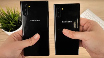 เครื่องดัมมี Samsung Galaxy Note 10 และ Note 10 เผยให้ทราบขนาดหน้าจอ 6.3 และ 6.8 นิ้ว
