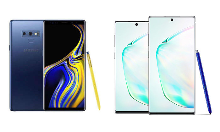 เปรียบเทียบ Samsung Galaxy Note 10+ VS Galaxy Note 9 แตกต่างกันอย่างไร 