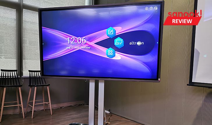 [Hands On] พาสัมผัส Altron Interactive Board กระดานอัจฉริยะ ฝีมือคนไทย