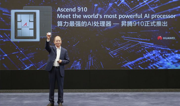หัวเว่ย เปิดตัว Ascend 910 โพรเซสเซอร์ AI ทรงพลังที่สุดในโลก และ MindSpore เฟรมเวิร์กการประมวลผล AI