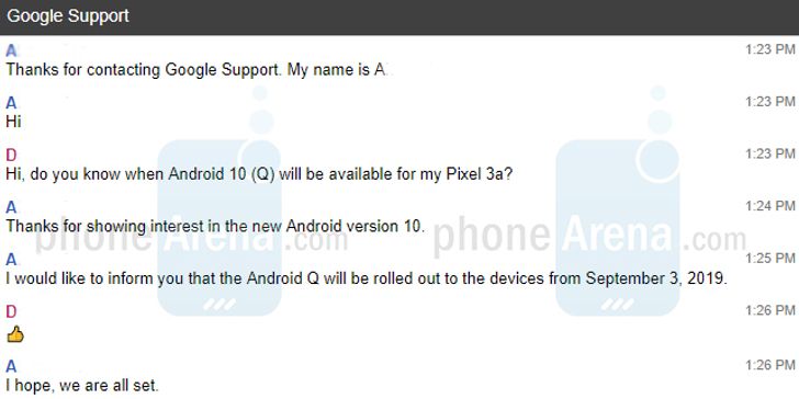 Google Android 10