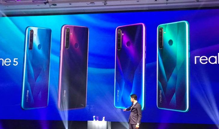 realme เปิดตัว realme 5 และ realme 5 Pro สมาร์ทโฟนกล้องหลัง 4 ตัวราคาสุดคุ้ม