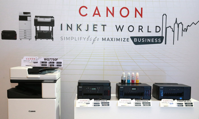 แคนนอนเปิดตัวเครื่องพิมพ์ระดับธุรกิจตระกูล G และ WG Series ตอบโจทย์ทุกการใช้งานรอบด้าน