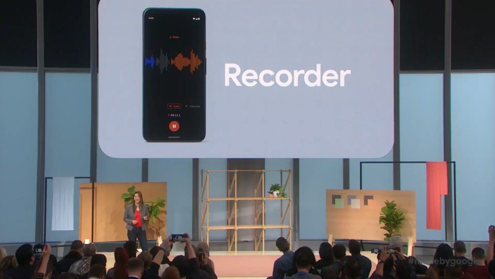 Recorder Google Pixel 4