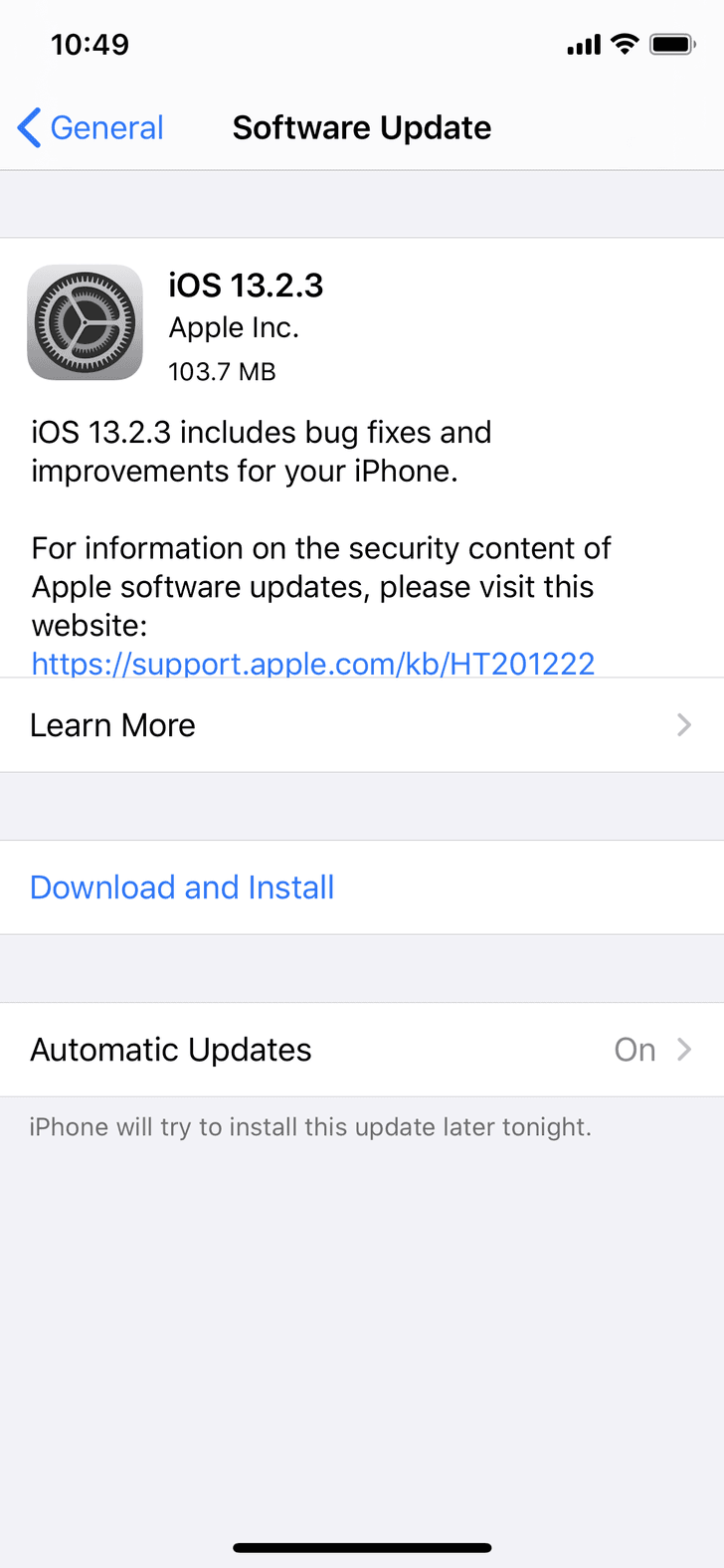 iOS13