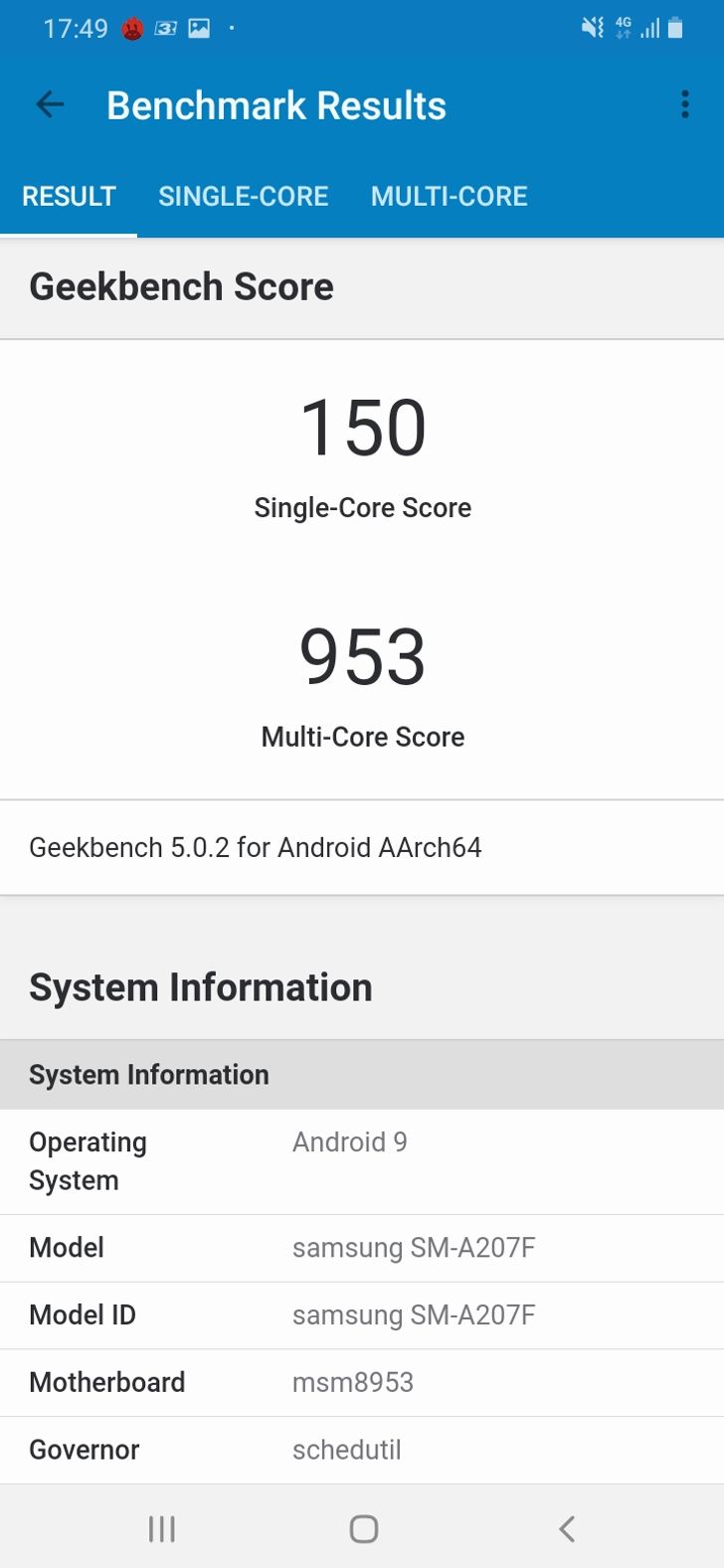 Samsung Galaxy A20s