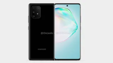 ยลโฉม Samsung Galaxy A91 มือถือกล้องหลัง 4 ตัวพร้อมหน้าจอแบบเจาะรู เหมือน Galaxy Note 10 