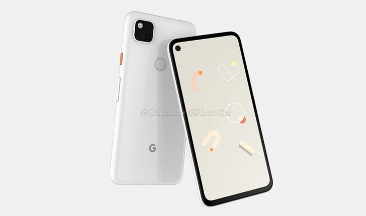 หลุดภาพ Render ของ Pixel 4a พร้อมหน้าจอแบบเจาะรู และกล้องหลังตัวเดียว