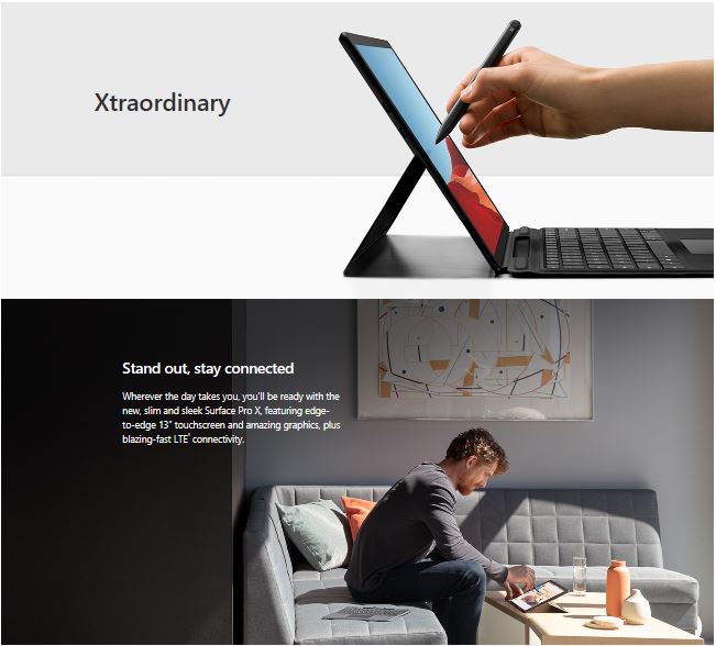 Microsoft Surface Pro X