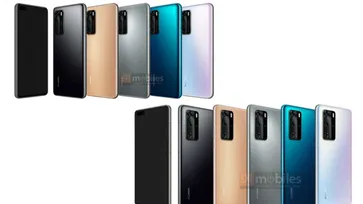 ชมภาพ Render สุดสวยของ HUAWEI P40 และ P40 Pro จะมาพร้อมกับกล้องหลังล้อมกรอบดำเหมือนเดิม 