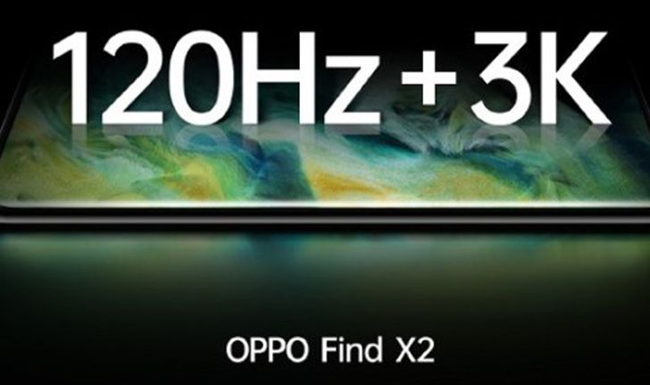 เผย Teaser ของ OPPO Find X2 จะได้หน้าจอมีค่า Refresh Rate 120Hz