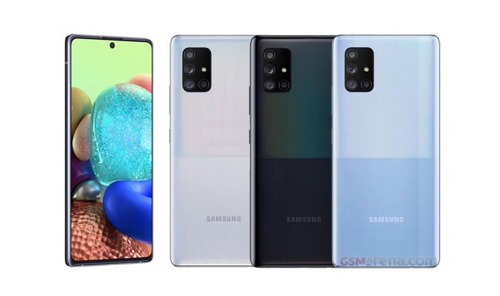 หลุดภาพแรกของ Samsung Galaxy A71 เวอร์ชั่น 5G หลังจากได้รับการรับรองจากหน่วยงานในเมืองจีน 