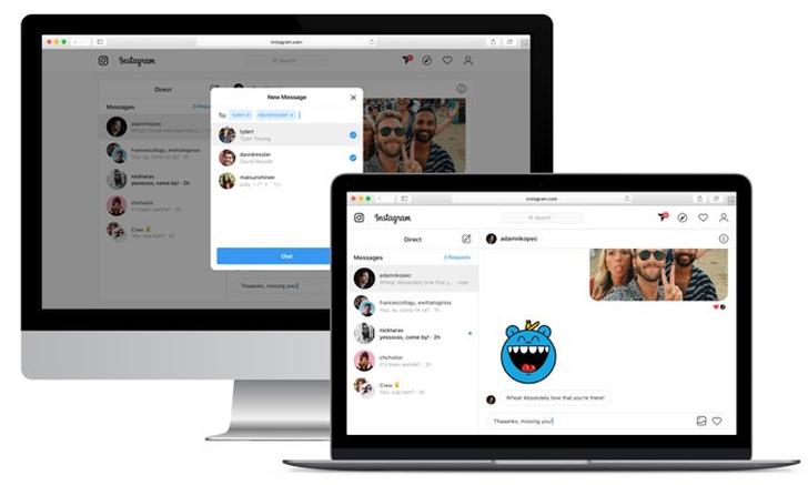 Instagram เปิดใช้งาน Direct Message บนหน้าเว็บเพจแล้ว