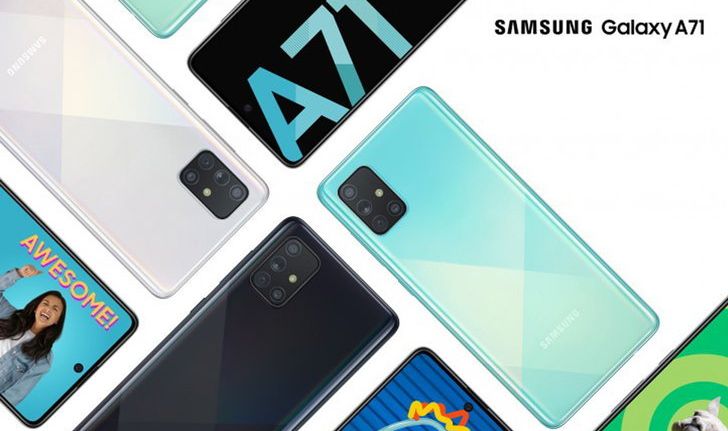 เปิดคะแนนกล้อง Samsung Galaxy A71 จาก DXOMark รวมที่ 84 คะแนน 