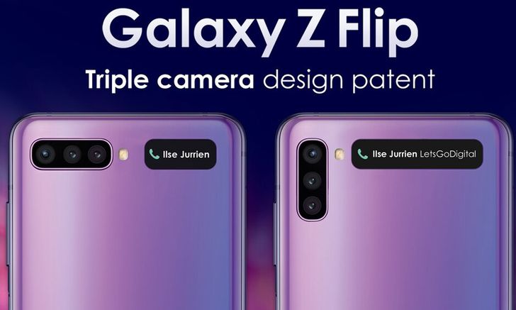 เผยภาพสิทธิบัตรของ Samsung Galaxy Z Flip 2 ที่จะมีกล้องหลัง 3 ตัวจอนอกใหญ่ขึ้น