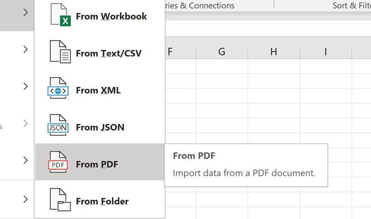 ข่าวดี Microsoft Excel รองรับการนำเข้า File PDF ไปแสดงผลเป็นใน Excel แล้ว 