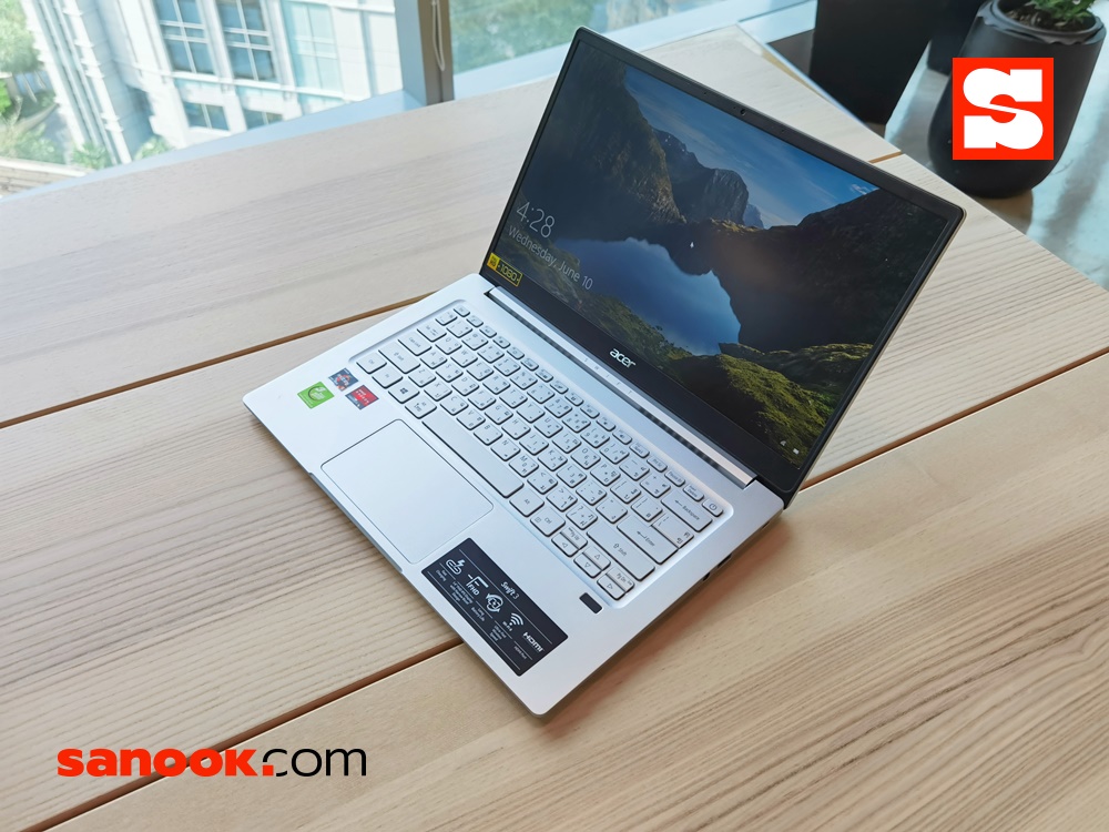 Review] Acer Swift 3 SF-314-42 Notebook เบาเบากับขุมพลัง AMD Ryzen