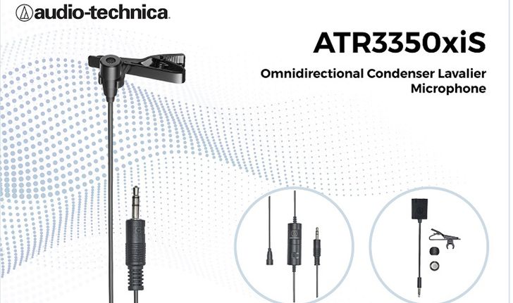 RTB เปิดตัว Audio-technica ATR3350xiS ไมโครโฟนติดปกเนื้อ ที่มาพร้อมกับการบันทึกเสียงได้รอบทิศ 