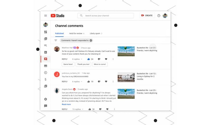 Google เริ่มมีฟีเจอร์ SmartReply ตัวช่วยตอบคำ Comment แฟนๆ บน YouTube