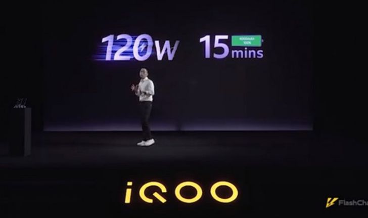 เปิดตัวแล้วที่ชาร์จกำลังสูงของ iQOO ในชื่อ Super FlashCharge 120W ที่ชาร์จไฟเต็มในเวลา 15 นาที 