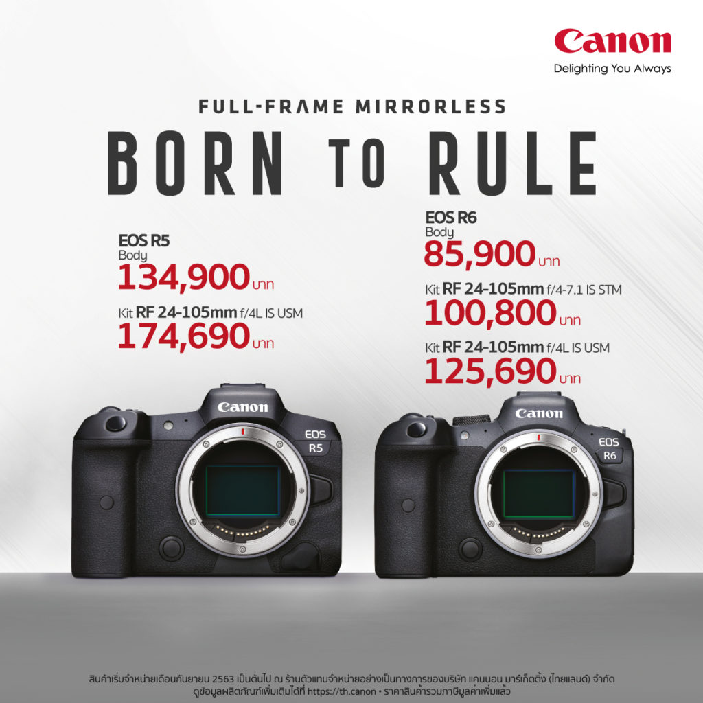 Canon EOS R5 ,R6