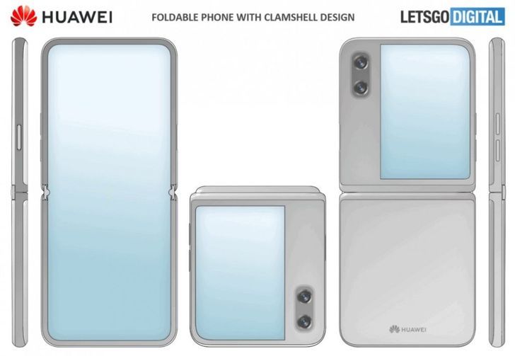 Huawei Clamshell Foldable Phone
