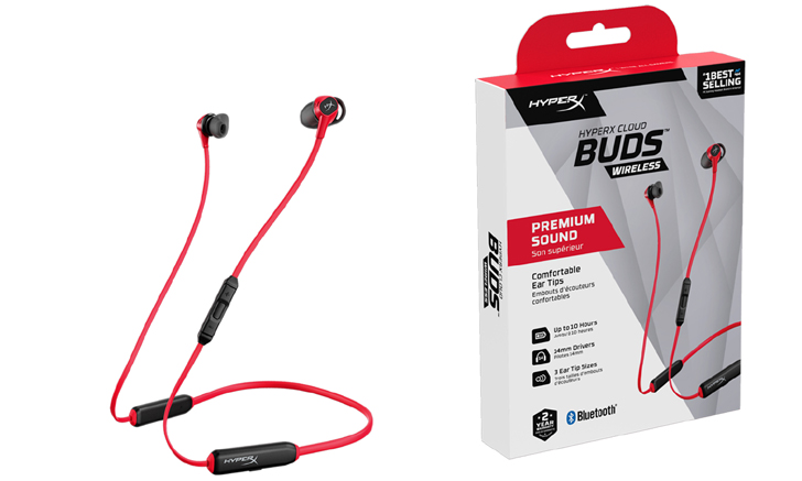 HyperX เปิดตัวหูฟังไร้สาย Cloud Buds และ ละหูฟังเกมมิ่ง HyperX Cloud Stinger