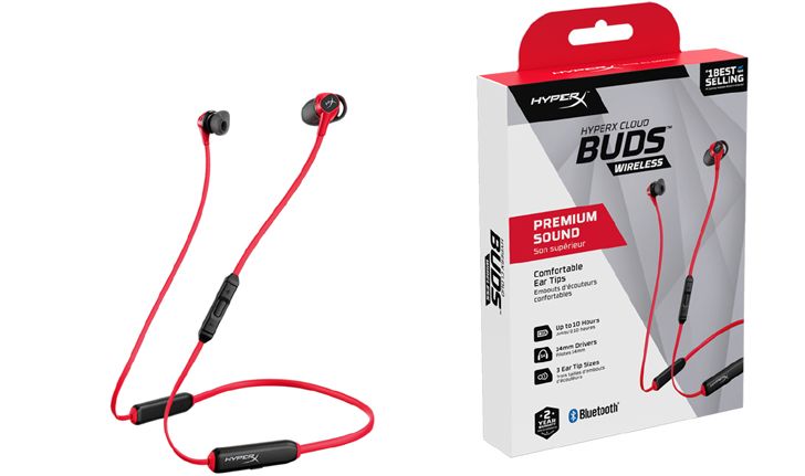 HyperX เปิดตัวหูฟังไร้สาย Cloud Buds และ ละหูฟังเกมมิ่ง HyperX Cloud Stinger