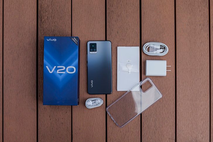 Vivo V20 แกะกล่อง