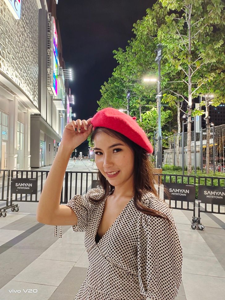 Vivo V20 Night Portrait