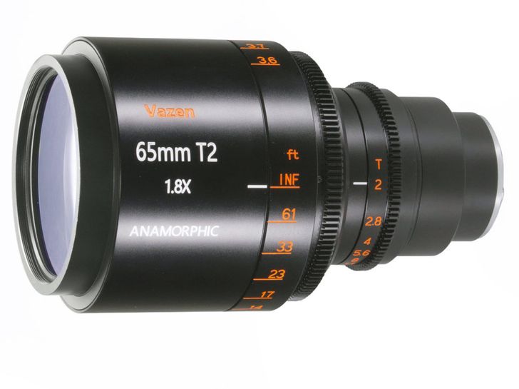 65mm T2 1.8x anamorphic 