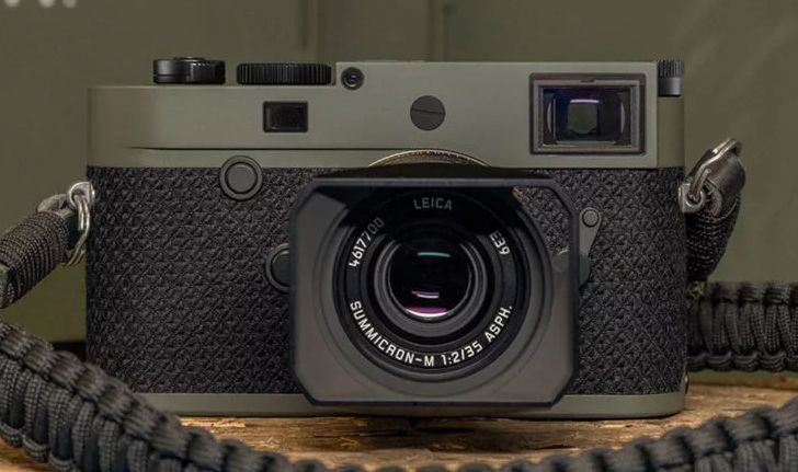 วางขายแล้ว Leica M10-P “Reporter” limited edition หุ้มด้วย Kevlar กันกระสุนได้!