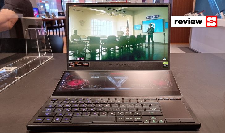 รีวิว ROG Zephyrus Duo 15 SE คอมพิวเตอร์เล่นเกมตัวใหม่สเปก 2 หน้าจอ สเปกไปให้สุดทาง