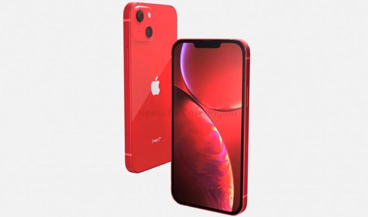 ชมภาพเรนเดอร์ของ iPhone 13 ในสี Product Red พร้อมกับดีไซน์ใหม่ ติ่งเล็กลง วางกล้องแบบใหม่