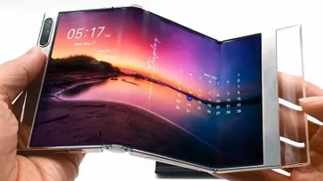 Galaxy Tab Fold ต้องมาแล้ว.. Samsung โชว์พาเนลจอใหม่ พับได้ 3 ทบ กับจอขนาดใหญ่ 17 นิ้ว พับได้!