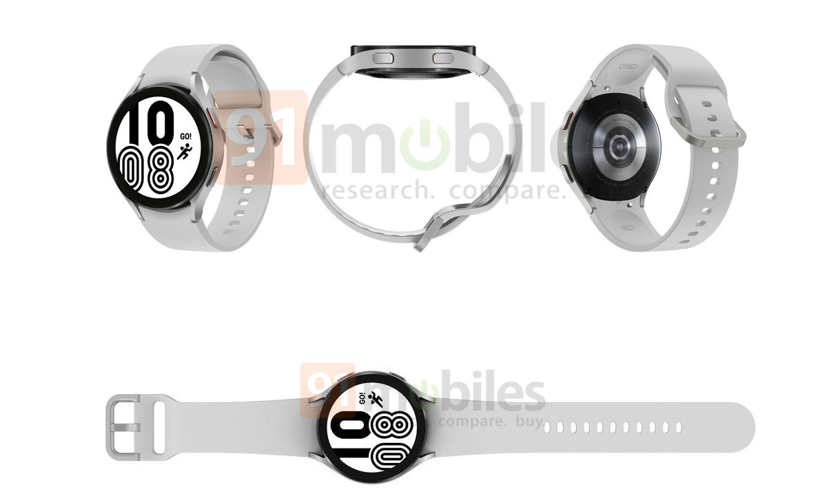 เผยภาพแรกของ Samsung Galaxy Watch4 จอสีคมชัดกับขอบที่ลดการโค้งมน